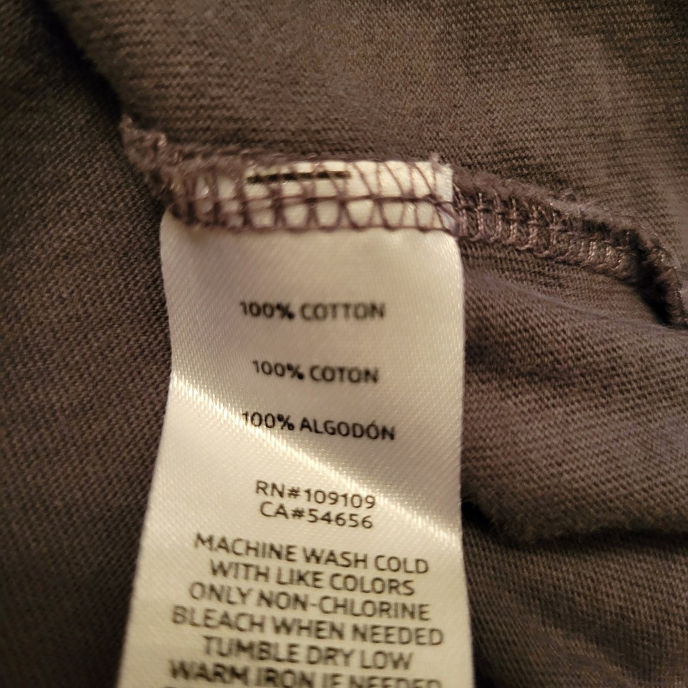 Life is Good Dragonfly Change is Good V Neck T Shirt XXL Gray Crusher Tee Summer - Picture 5 of 5